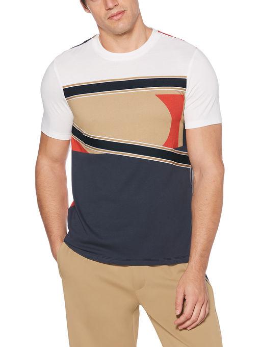 Perry Ellis Pima Stretch Printed T-shirt