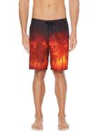 Perry Ellis Sunset Print Boardshort