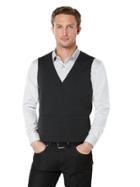 Perry Ellis Ponte Knit 5 Button Suit Vest