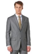 Perry Ellis City Fit Solid Sharkskin Suit Jacket