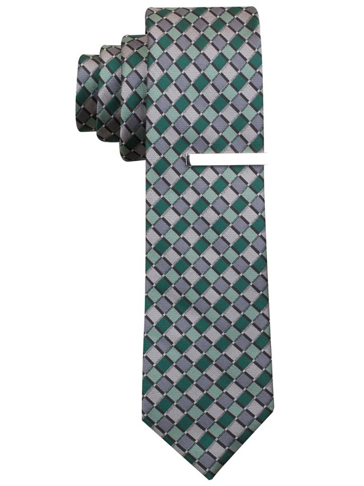 Perry Ellis Gibbes Geo Slim Tie