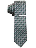 Perry Ellis Gibbes Geo Slim Tie