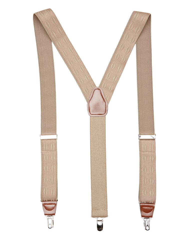 Perry Ellis Double Diamond Suspenders