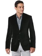 Perry Ellis Black Velvet Suit Jacket