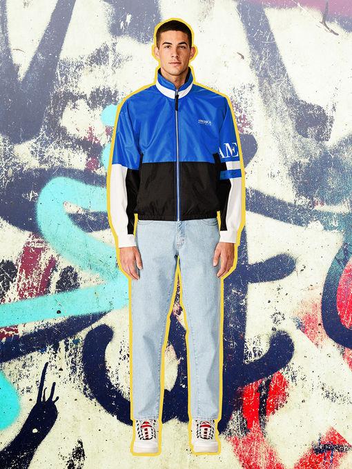 Perry Ellis Nylon Canvas Jacket