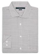 Perry Ellis Non-iron Mini Check Pattern Shirt