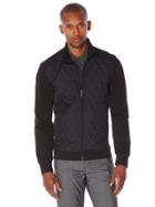 Perry Ellis Quilted Zip Jacket