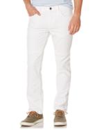 Perry Ellis Slim Fit 5 Pocket White Jean