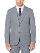 Perry Ellis Slim Fit Heathered Linen Suit Jacket