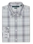 Perry Ellis Non-iron Ombre Check Shirt