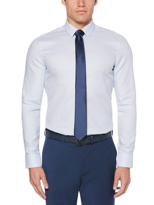 Perry Ellis Very Slim Dobby Dress Shirt