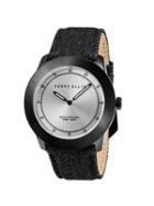 Perry Ellis Slim Line Black Jeans Watch