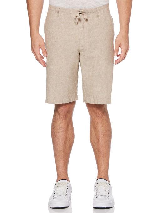 Perry Ellis Linen Blend Drawstring Short