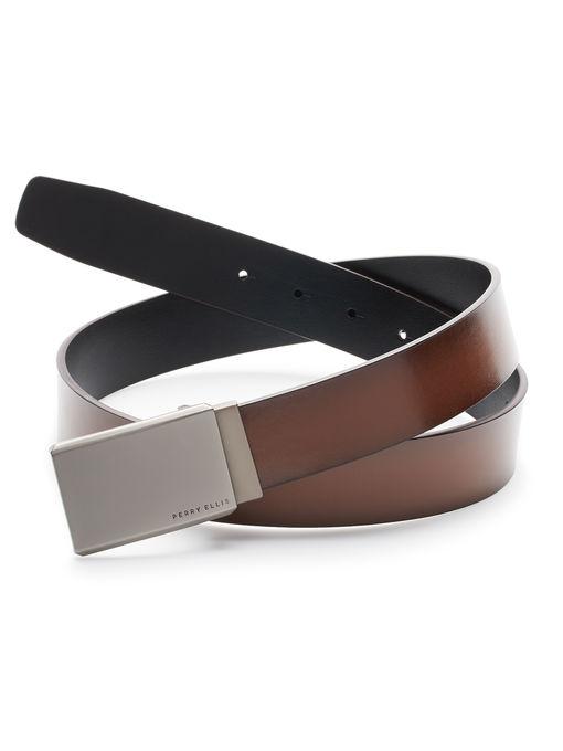 Perry Ellis Reversible Matte At Me Belt