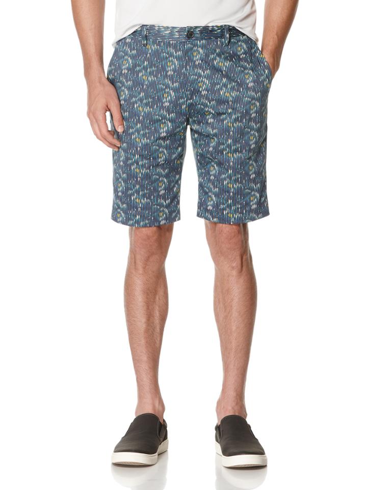 Perry Ellis Slim Fit Exclusive Cloud Stripe Short