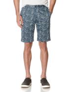 Perry Ellis Slim Fit Exclusive Cloud Stripe Short