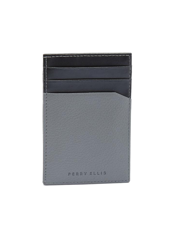 Perry Ellis Front Pocket Magnetic Clip Wallet