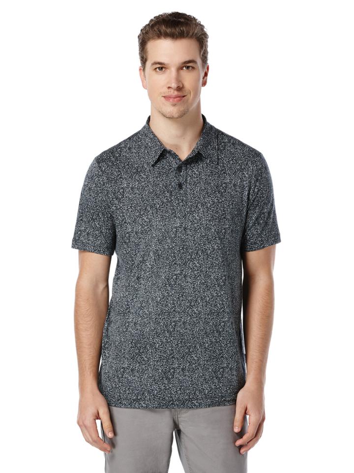 Perry Ellis Short Sleeve Printed Polo