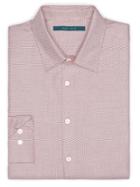 Perry Ellis Dobby Cross Tile Fabric Shirt