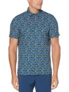 Perry Ellis Slim Fit Multi-color Floral Shirt