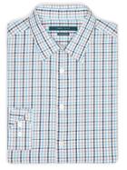 Perry Ellis Multi-color Check Pattern Shirt