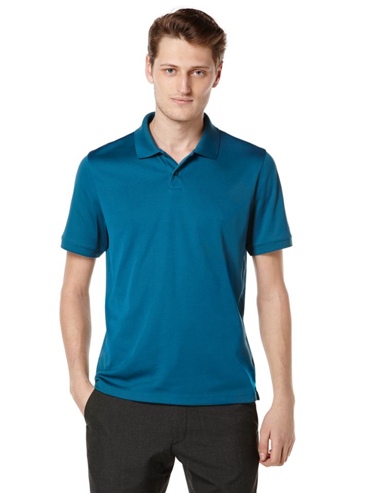 Perry Ellis Rib 2 Button Polo