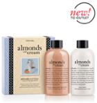 Philosophy Almonds And Cream,shampoo, Shower Gel & Bubble Bath And Body Lotion