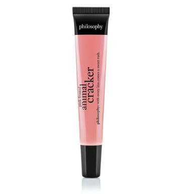 Philosophy High-gloss, High-flavor Lip Shine,pink Frosted Animal Cracker