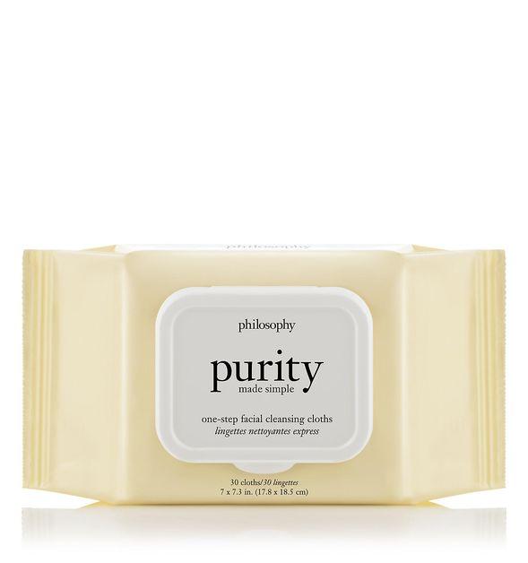 Philosophy One-step Facial Cleansing Cloths,purity Made Simple