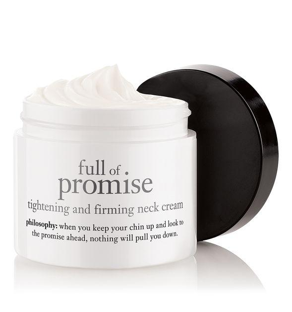 Philosophy Tightening And Firming Neck Cream,full Of Promise