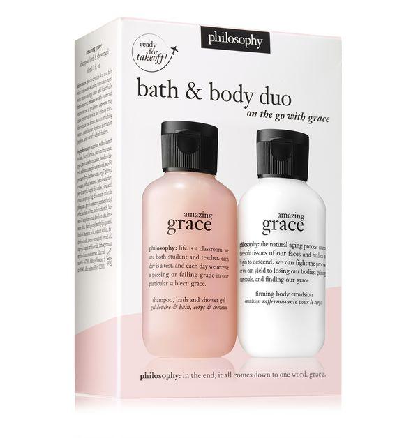 Philosophy Amazing Grace Firming Body Emulsion 2 Oz. And Shampoo, Bath & Shower G