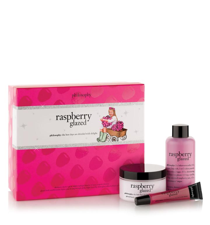 Philosophy Raspberry Glazed,body Souffl, Shampoo, Shower Gel & Bubble Bath And H