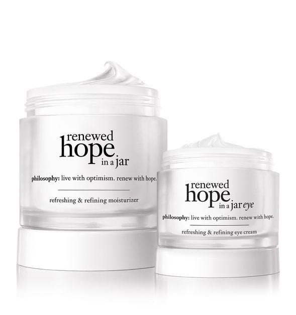 Philosophy Renewed Hope In A Jar Refreshing & Refining Moisturizer & Eye Cream,re