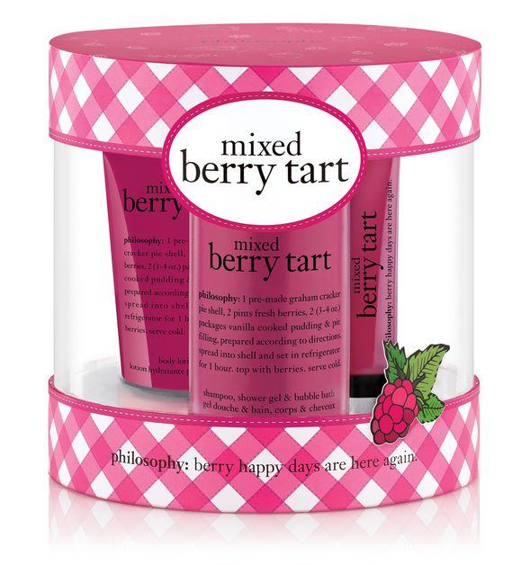 Philosophy Mixed Berry Tart Shampoo, Shower Gel And Bubble Bath, Body Lotion & Li