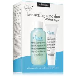 Philosophy Clear Days Ahead Cleanser 3oz, Clear Days Ahead Moisturizer .5oz,clear For Take Off!
