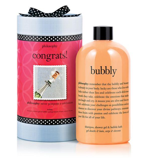 Philosophy Bubbly Shampoo, Shower Gel & Bubble Bath,congrats!