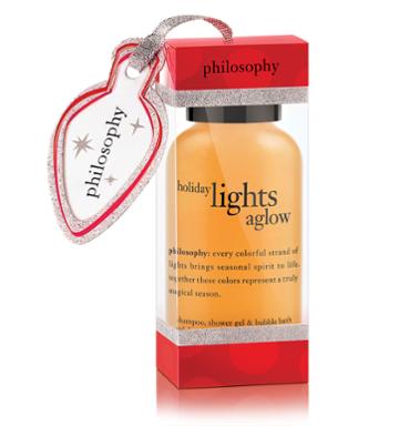 Philosophy Holiday Lights Aglow,shower Gel Holiday Ornament