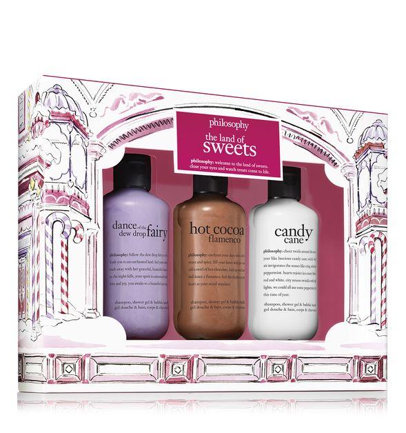 Philosophy Shampoo, Shower Gel, & Bubble Bath Trio,land Of The Sweets
