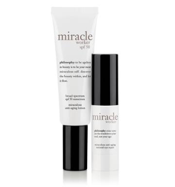Philosophy Summer Anti-aging Duo,miracle Worker Miraculous Anti-aging Retinoid Ey