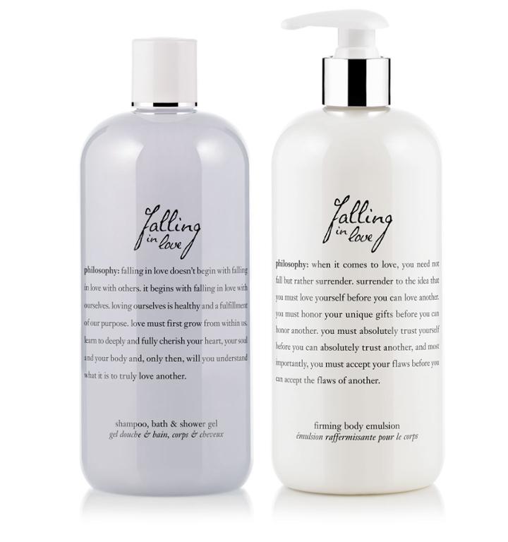 Philosophy Falling In Love Bath Duo,shampoo, Bath & Shower Gel & Firming Body Emu