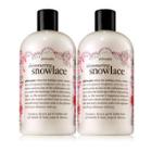 Philosophy 16 Oz. Shampoo, Shower Gel & Bubble Bath Duo,shimmering Snowlace Shower Gel Duo