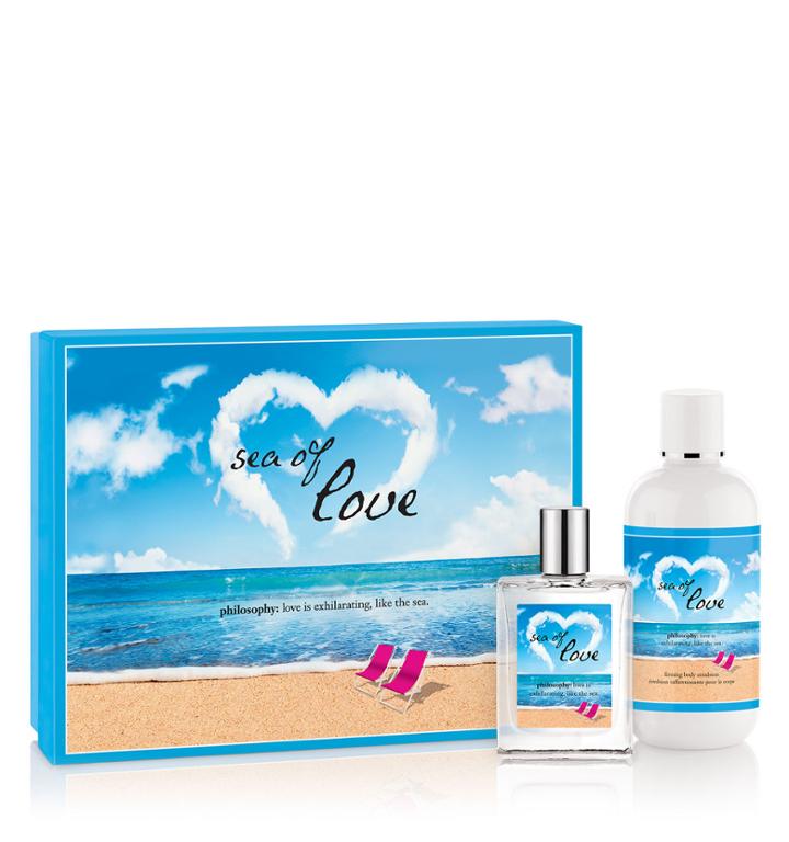 Philosophy Sea Of Love Set,spray Fragrance & Firming Body Emulsion