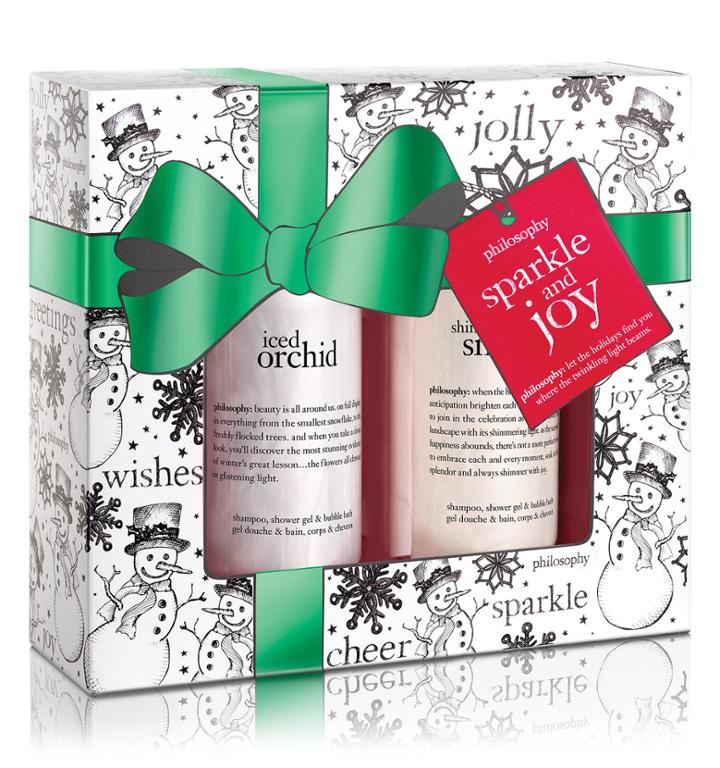 Philosophy Sparkle And Joy Duo,iced Orchid Shampoo, Shower Gel & Bubble Bath & Sh