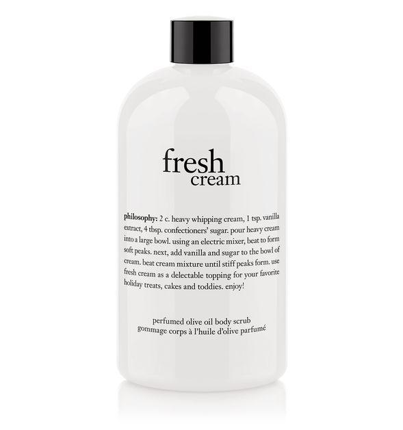 Philosophy Perfumed Olive Oil Body Scrub,fresh Cream