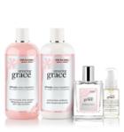 Philosophy Amazing Grace Eau De Toilette, Multi-use Oil, Shampoo And Conditioner.