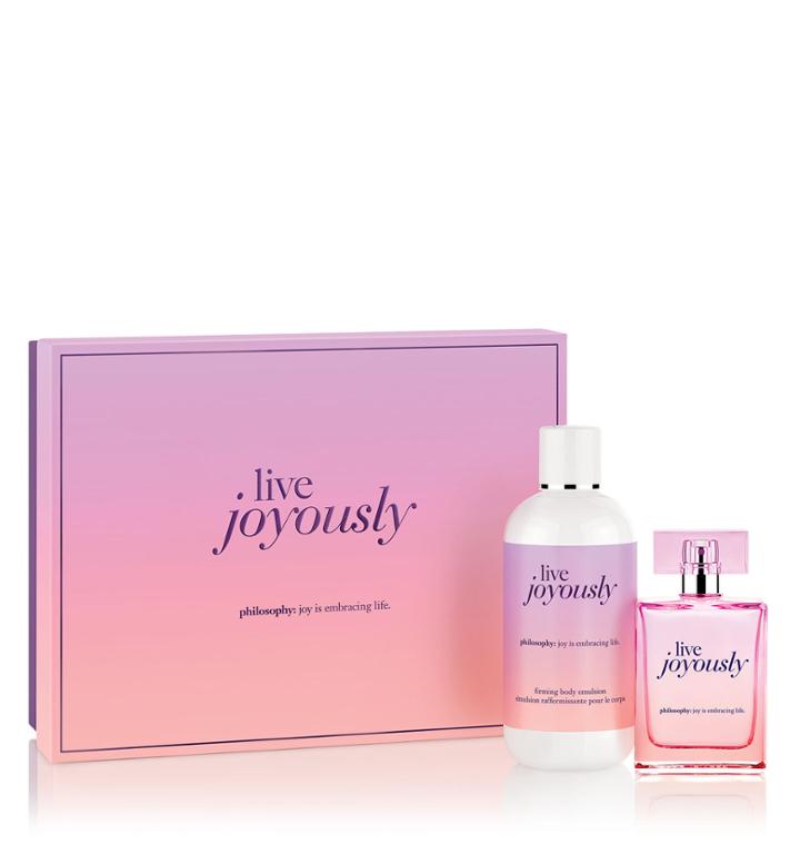 Philosophy Live Joyously Duo,spray Fragrance & Body Lotion