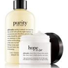 Philosophy Hope In A Jar Original Formula Moisturizer And Purity Made Simple 3-in-1 Cleanser,hope And Purity Duo