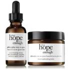 Philosophy Daily Facial Firming Serum & Facial Replenishing Balm,when Hope Is Not Enough Day And Balm Duo