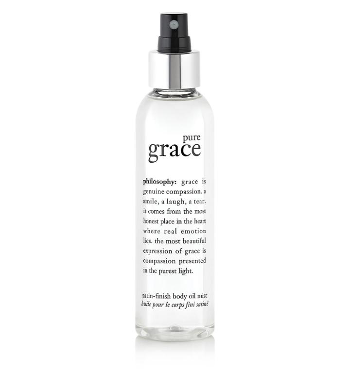 Philosophy Satin-finish Body Oil Mist,pure Grace
