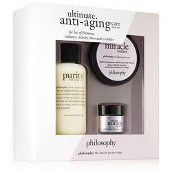 Philosophy Ultimate Anti-aging Care Trial Set For Loss Of Firmness, Radiance, Density, Lines And Wrinkles,ultimate Anti Aging Care Trial Set
